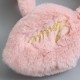 Rabbit ears can move ear cups to keep warm. Winter Korean version cute student cartoon plush folding ear warmers for ladies