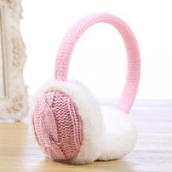 Wholesale of Korean-style women's versatile rabbit fur warm ear cups, plush ear warmers, head-worn cold-proof cartoon ear bags for autumn and winter