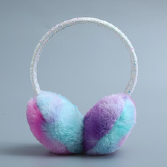 Stock of warm earmuffs, cute for girls in winter, winter ear protection and anti-freezing earmuffs, Korean version earbags, girls' ear covers Stock of warm earmuffs, cute for girls in winter, winter ear protection and anti-freezing earmuffs, Korean version earbags, girls' ear covers