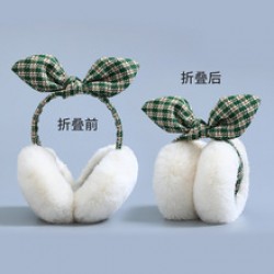Winter Korean-style cold-proof ear muffs, cute hair bands for ladies, ear covers, ear tips for warmth, and thickened plush ear protectors for students