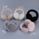 Winter anti-freezing and cold-proof ear bags, high appearance level, cute plush, foldable, winter ear protection, thickened women's warm ear cups