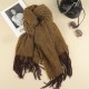 Korean-style overcoat, scarf, winter versatile, internet-famous bestseller, thickened knitted student versatile shawl, warm couple's scarf