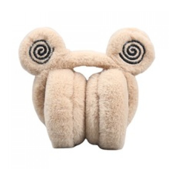 Winter new warm ear tips for women, cute ear bags for winter, plush ear covers, cycling ear warmth protection, cold-proof folding ear cups