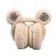 Winter new warm ear tips for women, cute ear bags for winter, plush ear covers, cycling ear warmth protection, cold-proof folding ear cups