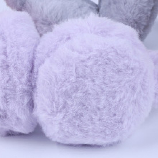 New winter warm imitation rabbit fur ear cups, foldable men's and women's ear protectors, anti-freezing and cold-proof, versatile student ear bag caps