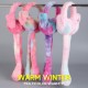 The same as Douyin's popular new parent-child shiny hair band, hat and hair accessory with rabbit ears that can be squeezed into airbags