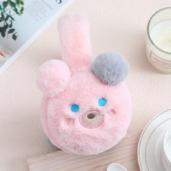 Korean version foldable ear tips for warm women, cute ear cups for autumn and winter, imitation rabbit fur warm ear bags for both men and women, providing ear warmth