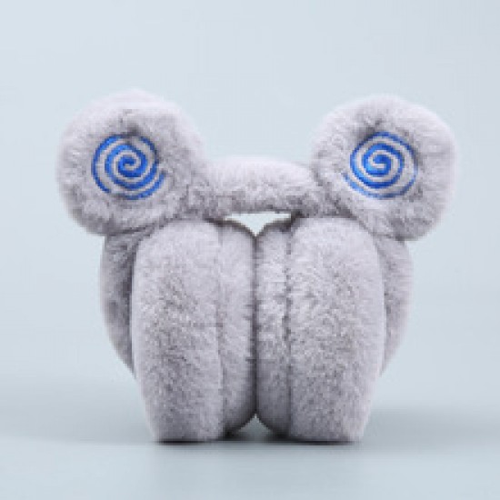 Winter new warm ear tips for women, cute ear bags for winter, plush ear covers, cycling ear warmth protection, cold-proof folding ear cups