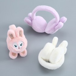 Winter warm ear bags, bear-shaped ear cups, student ear warmers, plush ear covers, ear tips, outdoor cold-proof manufacturer wholesale