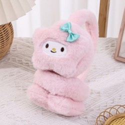 Wholesale of cute baby earmuffs for girls in autumn and winter 2024, cold-proof earmuffs for kids with fleece and thickened layers