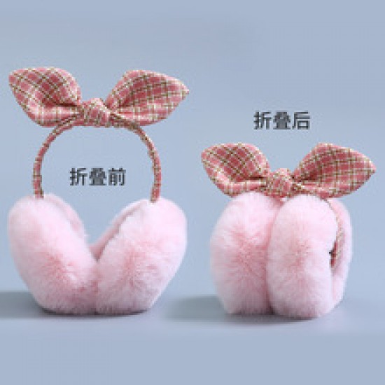 Winter Korean-style cold-proof ear muffs, cute hair bands for ladies, ear covers, ear tips for warmth, and thickened plush ear protectors for students