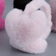 Winter plush ear cups keep your ears warm and frost-proof. Cute girls' foldable ear warm bags, fluffy ear protectors, and heart-shaped ear tips Winter plush ear cups keep your ears warm and frost-proof. Cute girls' foldable ear warm bags, fluffy ear protectors, and heart-shaped ear tips