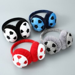 Wholesale of adjustable fruit ear cups for women and children, autumn and winter warm ear protectors, ear warmers and cartoon plush ear bags