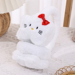 Wholesale of cute baby earmuffs for girls in autumn and winter 2024, cold-proof earmuffs for kids with fleece and thickened layers