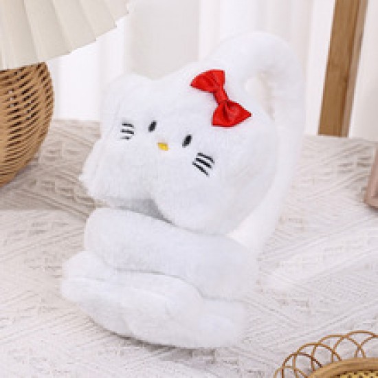 Wholesale of cute baby earmuffs for girls in autumn and winter 2024, cold-proof earmuffs for kids with fleece and thickened layers
