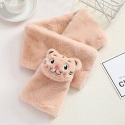 Cartoon scarf, warm scarf for adults and children, thick and warm for kids, plush scarf for girls and boys