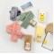 Korean version autumn and winter plush children's scarf, cartoon plush scarf, warm neck for boys and girls, imitation rabbit fur