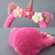 Winter unicorn ear cups, warm ear tips, sequined ear bags, cute ear-protecting, warm and cold-proof plush ear tips, cross-border