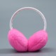 Foldable ear cups for both men and women to keep warm, windproof and frost-proof in winter. The whole detachable memory hair band and simple plush ear bags