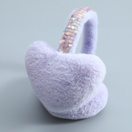 2022 new winter ear cups for warmth, foldable for student girls to prevent frostbite, cute and protect ears. Wholesale ear bags