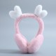 Ladies' plush cartoon ear warmers, student fleece winter ear warmers and ear bags, autumn and winter ladies' warm ear warmers and ear covers
