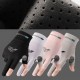 Outdoor fishing dew, two-finger ice thread, summer sun protection, thin, breathable, male driver, takeout, express delivery, cycling gloves Outdoor fishing dew, two-finger ice thread, summer sun protection, thin, breathable, male driver, takeout, express delivery, cycling gloves