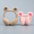 Winter new warm ear tips for women, cute ear bags for winter, plush ear covers, cycling ear warmth protection, cold-proof folding ear cups