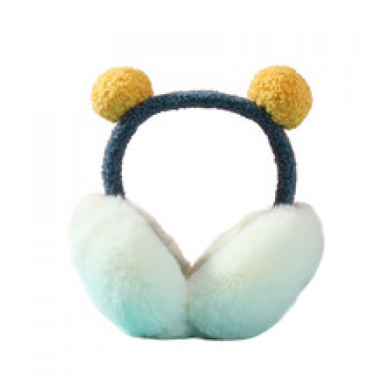 Winter foldable cute hamburger ear cups Autumn Korean version portable for both men and women to keep warm and protect against the cold and freezing with plush ears Winter foldable cute hamburger ear cups Autumn Korean version portable for both men and women to keep warm and protect against the cold and freezing with plush ears