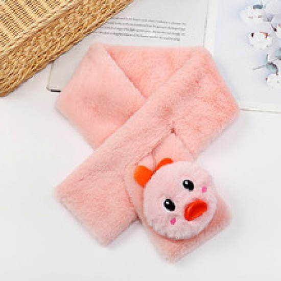 New children's scarf, winter plush scarf, autumn and winter warm children's neck cover, bubble velvet neck cover for boys and girls New children's scarf, winter plush scarf, autumn and winter warm children's neck cover, bubble velvet neck cover for boys and girls