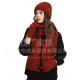 Cross-border Hat Men's And Women's Autumn And Winter Coarse Wool Twist Fleece-lined Knitted Hat Gloves Scarf Warm Suit Wholesale