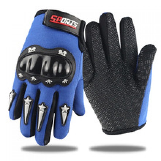Tactical half-finger gloves for children aged 5 to 12, motorcycle gloves, students' fingers exposed, hard shell, sports cycling, fingers exposed