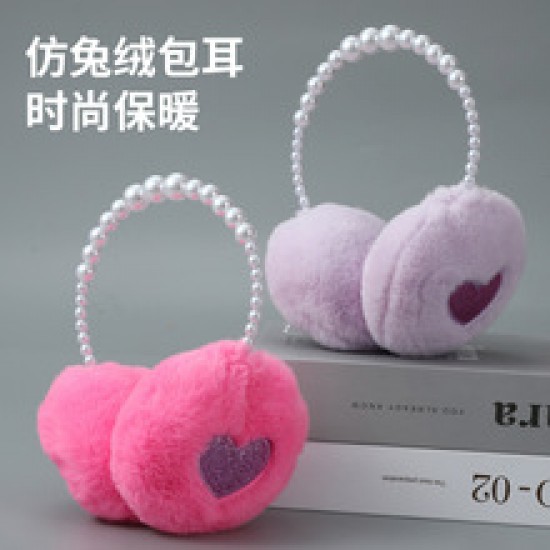 Earmuffs for women to keep warm in winter, cute ear warmers, plush ear covers, and ear protectors for cycling Earmuffs for women to keep warm in winter, cute ear warmers, plush ear covers, and ear protectors for cycling