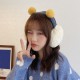 Winter foldable cute hamburger ear cups Autumn Korean version portable for both men and women to keep warm and protect against the cold and freezing with plush ears Winter foldable cute hamburger ear cups Autumn Korean version portable for both men and women to keep warm and protect against the cold and freezing with plush ears