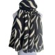 New leopard print scarf for women, classic imitation cashmere tassel shawl, European and American versatile warm scarf factory direct sales and wholesale