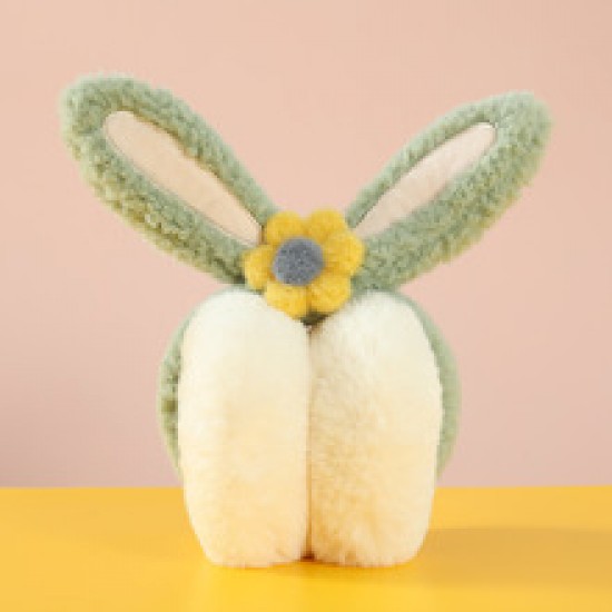 Wholesale of adjustable rabbit ear cups for women and children, winter warmth, folding ear protectors, ear warmers, cartoon ear bags for men