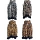 New leopard print scarf, classic female bristle shawl, autumn and winter hairball tassel, versatile warm scarf manufacturer cross-border