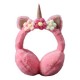 Winter unicorn ear cups, warm ear tips, sequined ear bags, cute ear-protecting, warm and cold-proof plush ear tips, cross-border