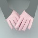 Wholesale ds gloves for women's backless, half-palm, full-finger imitation leather dancing, photography, wedding dresses, nightclub performances, Sex and the City