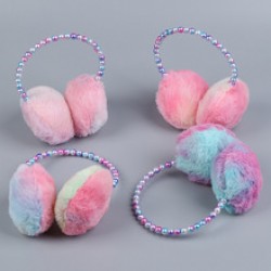 Winter plush ear cups, thickened windproof and ear-protecting Korean version cute ear tips, outdoor ear cups are fashionable and versatile