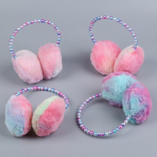Winter plush ear cups, thickened windproof and ear-protecting Korean version cute ear tips, outdoor ear cups are fashionable and versatile Winter plush ear cups, thickened windproof and ear-protecting Korean version cute ear tips, outdoor ear cups are fashionable and versatile