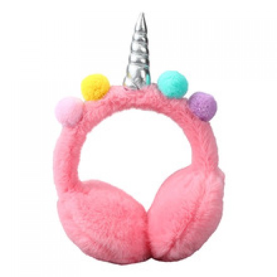 Wholesale of cross-border exclusive unicorn warm ear cups, winter ear tips for cold protection, rabbit fur imitation, top-worn, retractable ear bags Wholesale of cross-border exclusive unicorn warm ear cups, winter ear tips for cold protection, rabbit fur imitation, top-worn, retractable ear bags