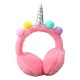 Wholesale of cross-border exclusive unicorn warm ear cups, winter ear tips for cold protection, rabbit fur imitation, top-worn, retractable ear bags Wholesale of cross-border exclusive unicorn warm ear cups, winter ear tips for cold protection, rabbit fur imitation, top-worn, retractable ear bags