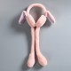 The rabbit hat of the same style as Douyin, a moving rabbit ear hat, is a popular and cute children's ear muffs, ear warmers and ear bags