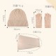 Cross-border Scarf Gloves Hat Three-piece Winter Cold-proof Earmuffs Head Wool Outdoor Warm Knitted Hat