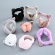 Winter cat-ear earmuffs for warm girls, Korean version of cute children's ear covers for kids and girls in winter
